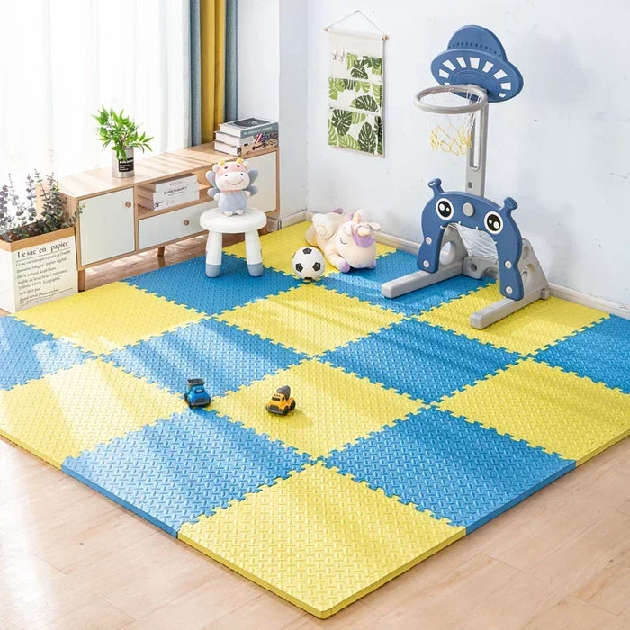 Foam Play Mat for Babies – BPA-Free, Thick Non-Toxic Puzzle Mat for Floor Protection & Playroom Use - Samanta Factory