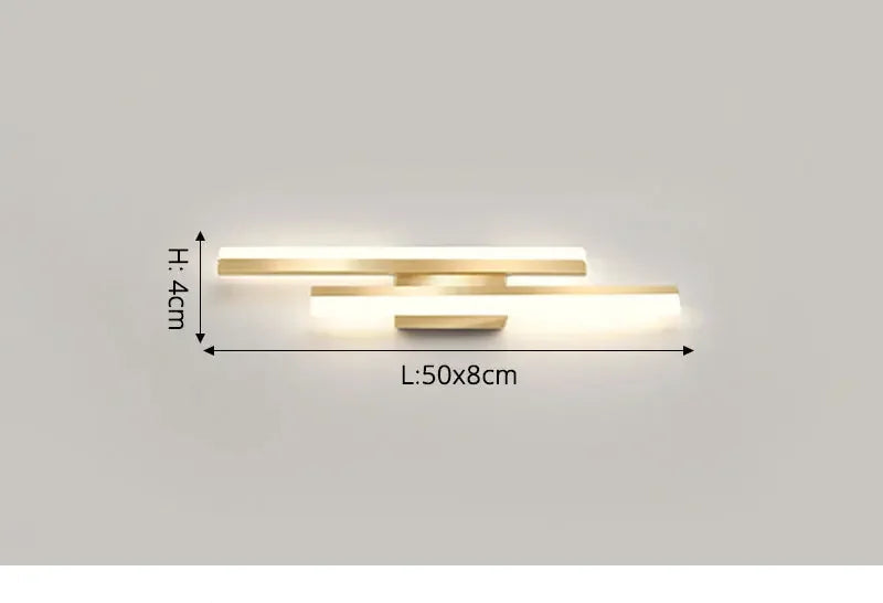 LED Ceiling Light – Modern 4-Bulb Fixture for Bedroom & Foyer