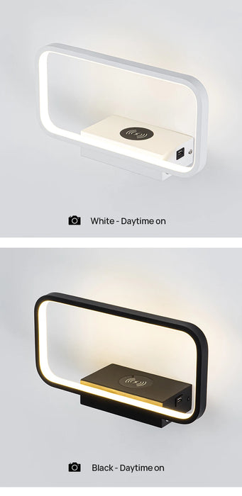 Modern Wall Light – Infinite Dimming LED for Bedroom & Living Room Ambience - Samanta Factory