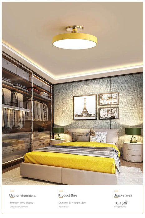LED Ceiling Light – Modern Suspended Multi-Bulb Fixture for Kitchen, Bedroom, or Dining
