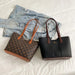 Luxurious Women’s Leather Shoulder Bag – Stylish Microfiber Synthetic Leather Casual Tote - Samanta Factory