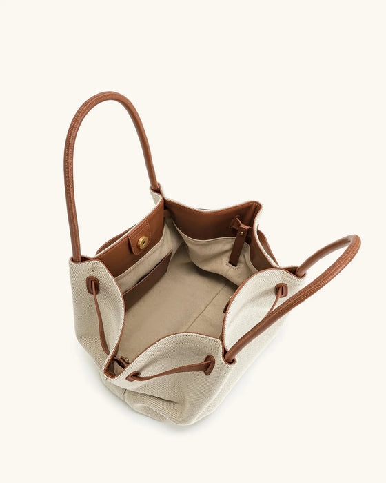 PU Leather Dumpling Shoulder Bag – Soft Fashion Tote with Hasp Closure for Women - Samanta Factory
