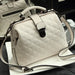 Women’s Shoulder & Crossbody Bag – Trendy Rhomboid Doctor Handbag - Samanta Factory