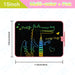 LCD Writing Tablet – Colorful Screen with One-Tap Erase & Pressure-Sensitive Drawing - Samanta Factory