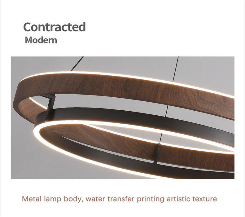 Modern Metal Pendant Light – Sleek Hanging Lamp for Home & Dining - Samanta Factory