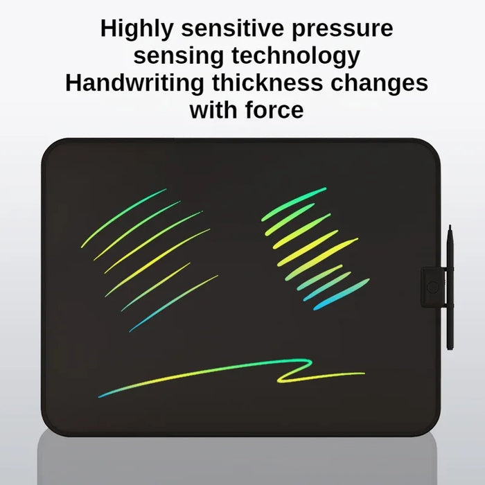 LCD Writing Tablet – Colorful Screen with One-Tap Erase & Pressure-Sensitive Drawing - Samanta Factory