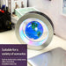 Floating Moon Globe Lamp – O-Type Magnetic Frame with LED Night Light - Samanta Factory