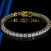 Moissanite Vintage Bracelet – 925 Sterling Silver Unisex Jewelry - Samanta Factory