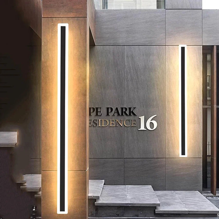 Waterproof LED Wall Light – IP65 Outdoor Strip Lamp for Garden, Patio & Corridor - Samanta Factory