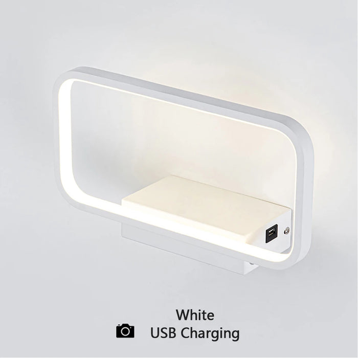 Modern Wall Light – Infinite Dimming LED for Bedroom & Living Room Ambience - Samanta Factory