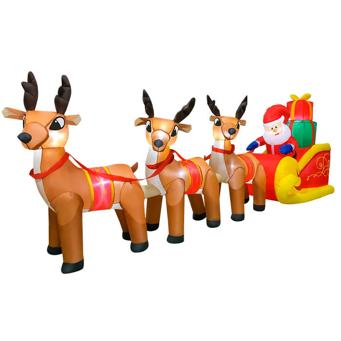 Inflatable Santa Claus Decoration – Outdoor Christmas Yard Display