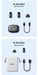BOYA Mini Wireless Microphone – 2.4GHz Lavalier Mic with Charging Case for iPhone & Android - Samanta Factory