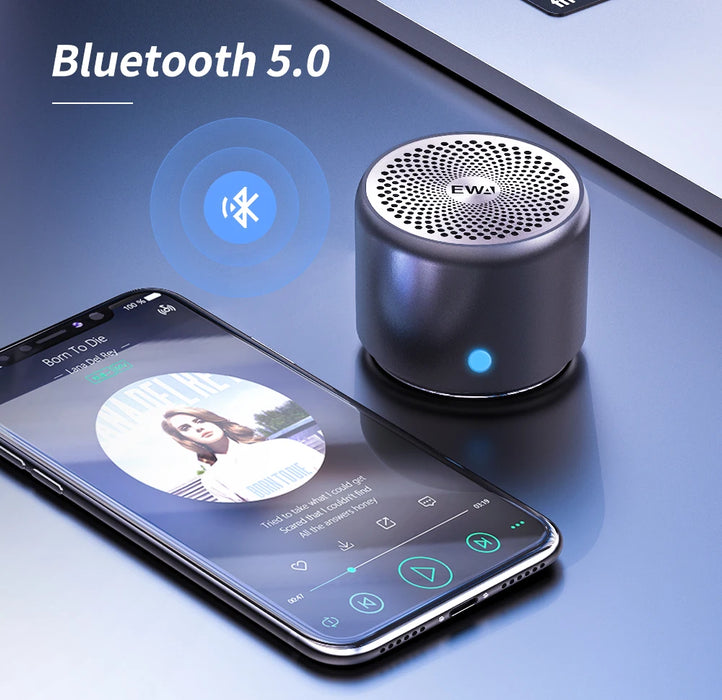 Mini Bluetooth Speaker – Waterproof, Portable & Powerful with Deep Bass - Samanta Factory