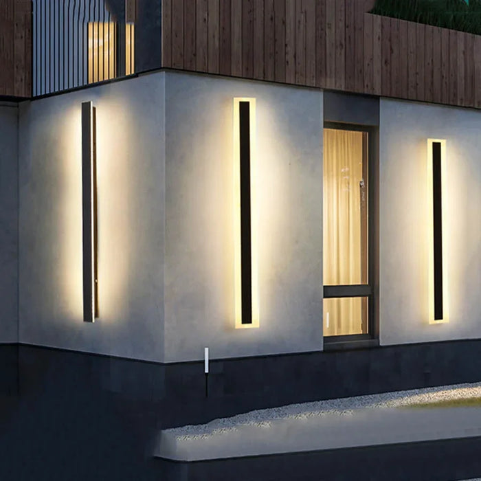 Waterproof LED Wall Light – IP65 Outdoor Strip Lamp for Garden, Patio & Corridor - Samanta Factory