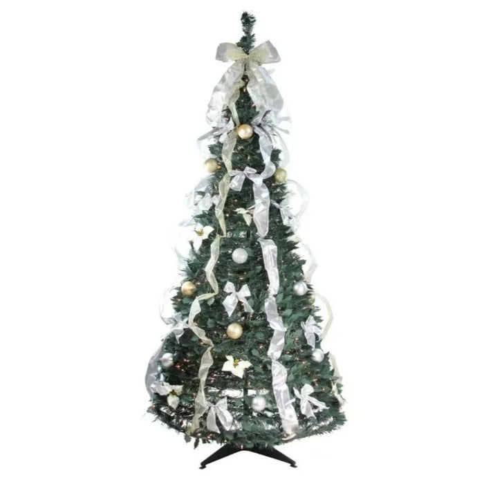 Customizable Christmas Tree – Pre-Decorated & Foldable Design