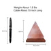 Himalayan Salt Lamp – Color-Changing LED with USB & Natural Air Purification - Samanta Factory