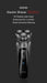 Electric Shaver for Men – 3D Floating Heads with Auto-Grinding Blades & Smart ESM System - Samanta Factory