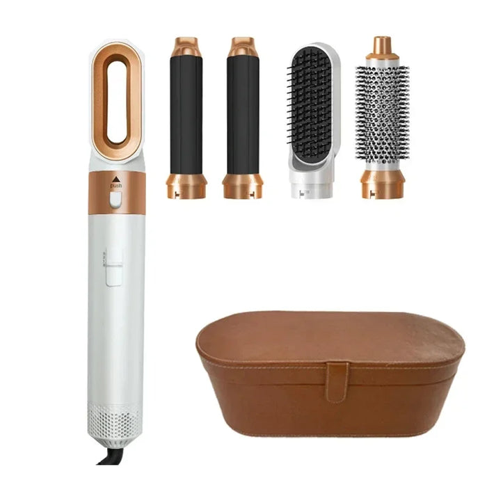 5-in-1 Hair Dryer Brush – Versatile Styling with Ionic & Infrared Technology - Samanta Factory