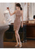 Sequin Mini Dress – Halter Neck & Slim Fit - Samanta Factory