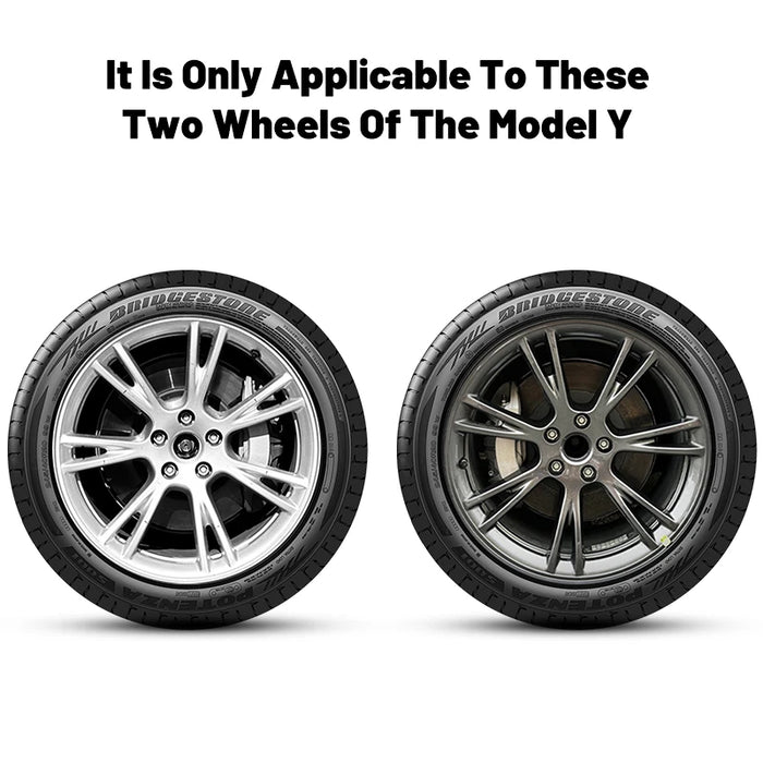 4PCS 19 Inch Cyclone Style Wheel Covers for Tesla Model Y (2020-2024) Right & Left Automobile Accessories Hubcaps Replacement - Samanta Factory