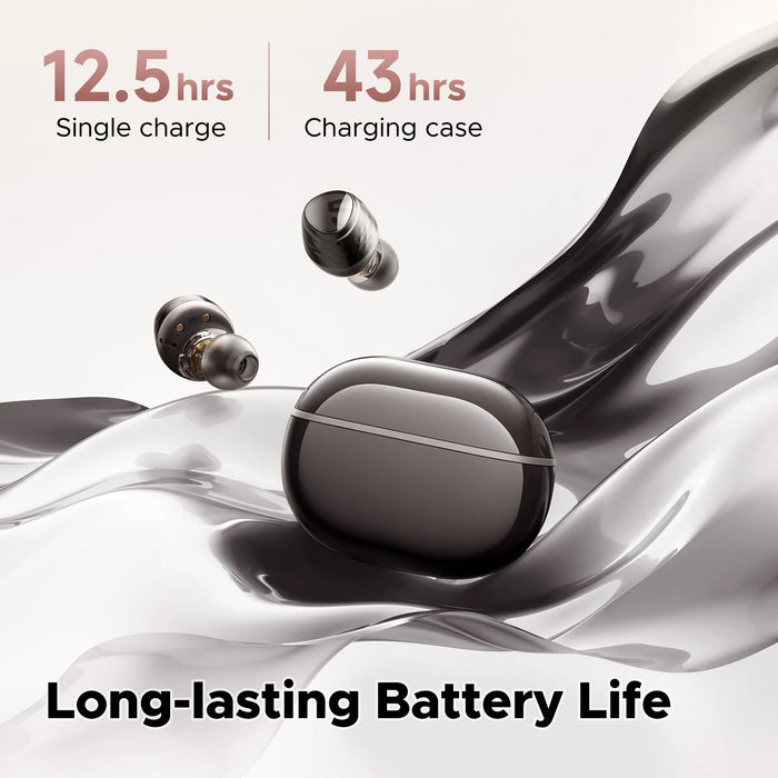 Bluetooth Earbuds – Hi-Res Dual-Driver Audio & 43-Hour Battery Life - Samanta Factory