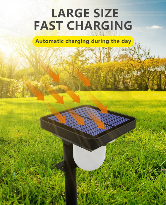 Solar Garden Light – Motion Sensor LED with Triple Modes and IP65 Weatherproof Design