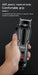 Electric Hair Clipper – Rechargeable Stainless Steel Blade with USB Charging & Adjustable Length - Samanta Factory
