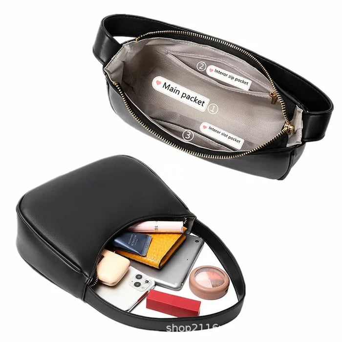 PU Leather Crossbody Bag for Women – Exclusive Design with Sturdy Build and Ample Storage - Samanta Factory
