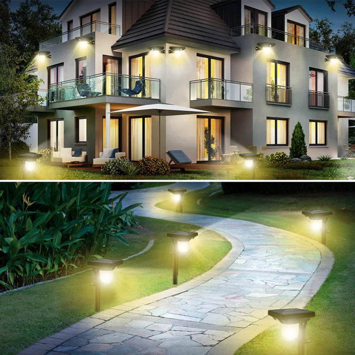 Solar Garden Light – Motion Sensor LED with Triple Modes and IP65 Weatherproof Design