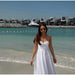 A-line Strap Long Dress – Square Neck & Backless Design - Samanta Factory