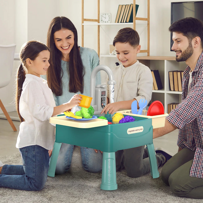 Kids Kitchen Toys Set – Realistic Plastic Cooking Playset for Ages 3–12 - Samanta Factory