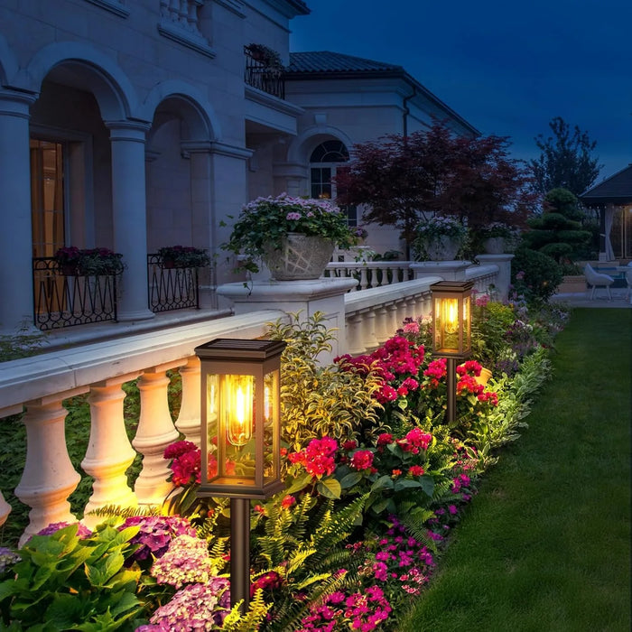 Solar Pathway Lights – IP65 Waterproof Outdoor LED Garden Lamps