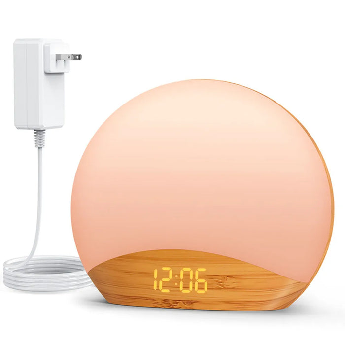 Sunrise Alarm Clock & Sound Machine – All-in-One Sleep Aid with Nature Sounds & Gentle Wake-Up Light - Samanta Factory