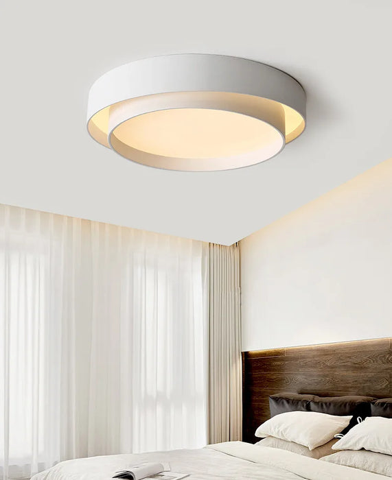 Modern LED Ceiling Light – Dimmable Remote-Control Fixture for Home & Office