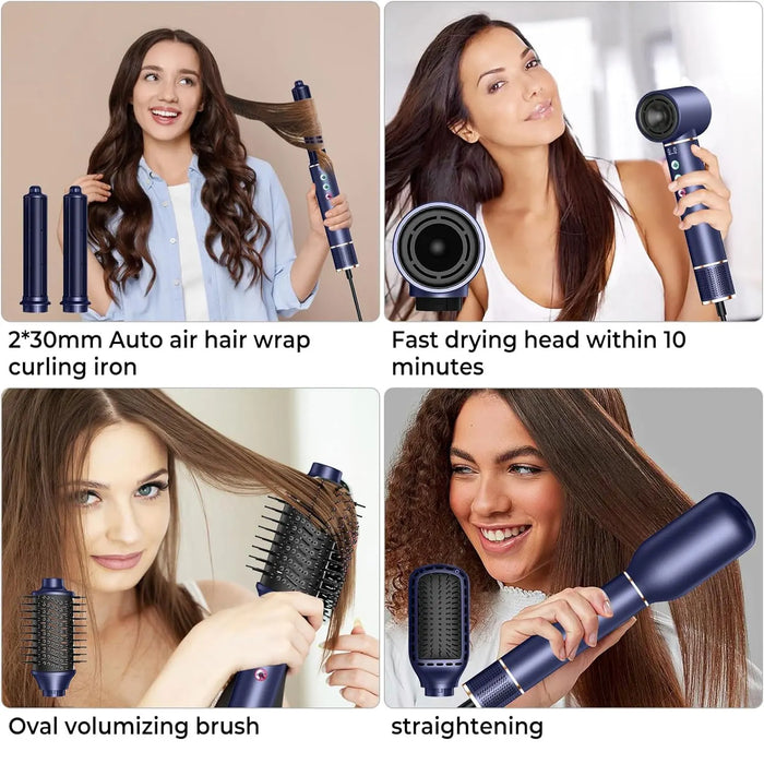 High-Speed Ionic Hair Dryer – 110000 RPM Brushless Motor with Anti-Scald Protection - Samanta Factory