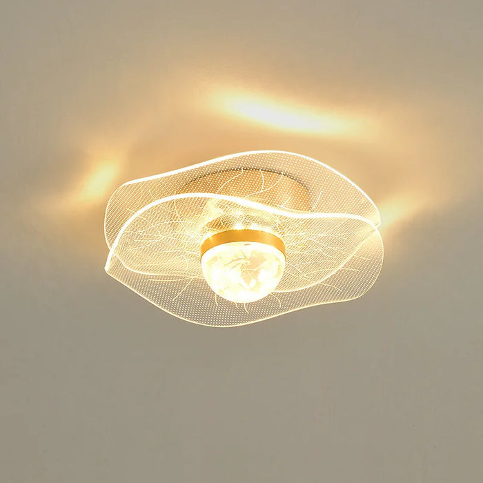 Crystal Pendant Light – Modern Loft Hanging Lamp with Iron & Glass Design - Samanta Factory
