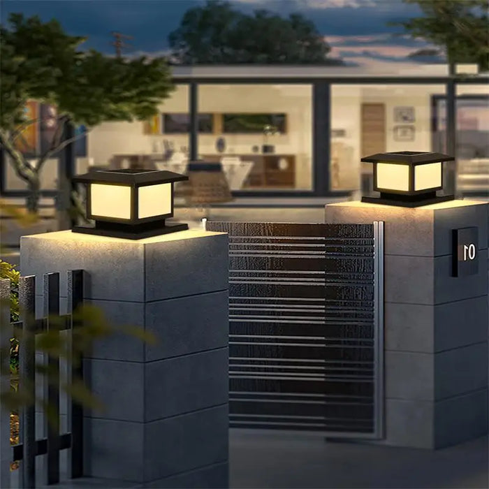 Solar LED Wall Light – Waterproof 4-Color Emergency Outdoor Lamp