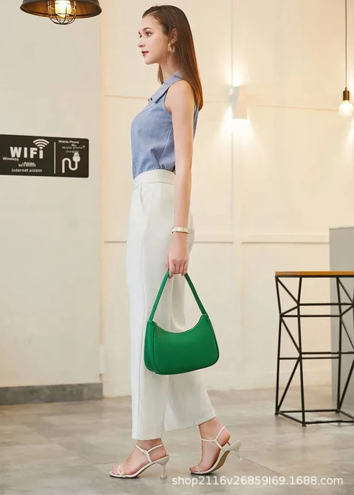 PU Leather Crossbody Bag for Women – Exclusive Design with Sturdy Build and Ample Storage - Samanta Factory