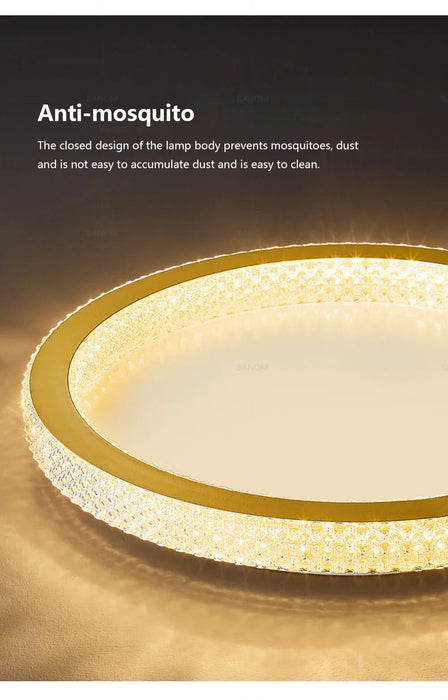 Luxury LED Ceiling Light – Modern Surface-Mounted Fixture for Living Spaces