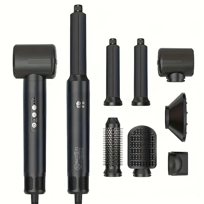 Hair Dryer Brush – 3-Speed Styling with ION Tech & Anti-Scald Safety - Samanta Factory