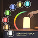 Smart RGB Night Light Lamp – Touch Control with App - Samanta Factory