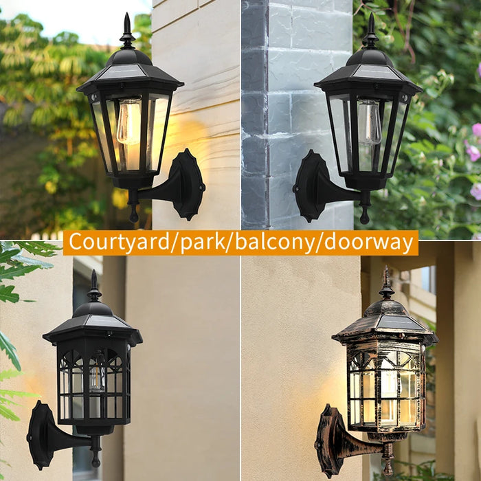 Retro Solar Pathway Light – Waterproof LED Outdoor Garden Lamp - Samanta Factory