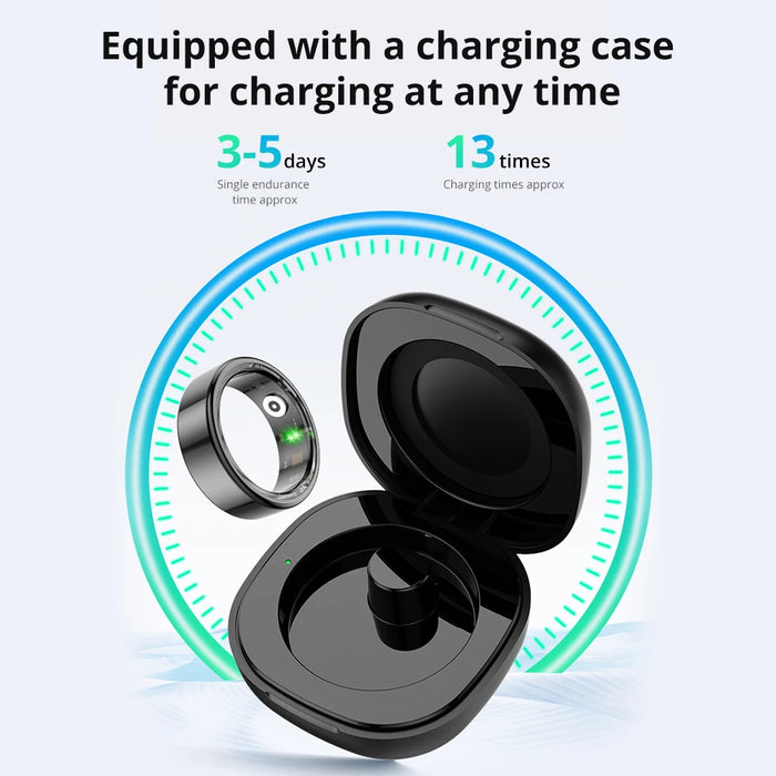 Smart Fitness Ring – Health Tracking with Sleep, Heart Rate & Gesture Control - Samanta Factory