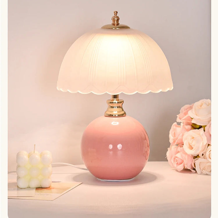 LED Book Light – USB-Powered Ceramic Lamp with Dimmable Color Option - Samanta Factory