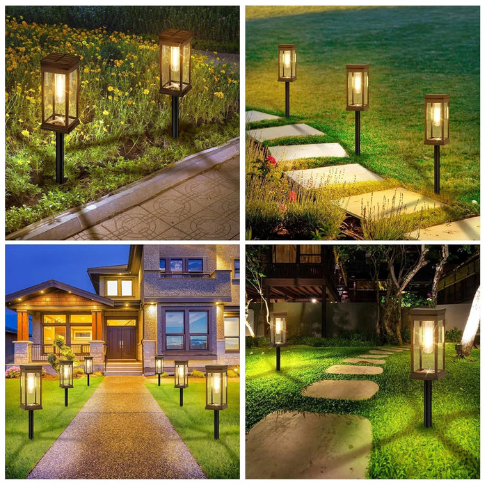 Solar Pathway Lights – IP65 Waterproof Outdoor LED Garden Lamps