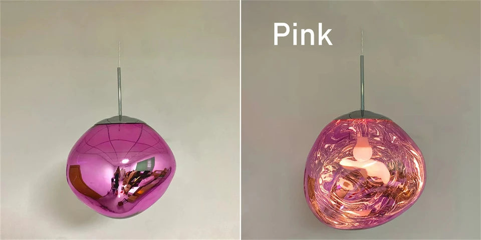 Modern Pendant Light – Energy-Saving LED Cord Fixture with Iron Finish - Samanta Factory