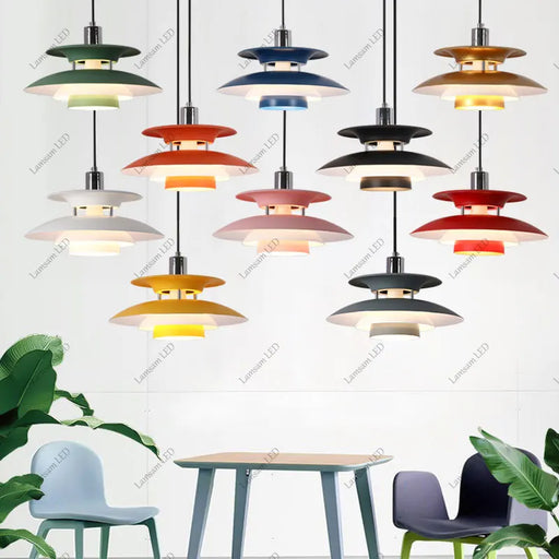 Modern UFO LED Pendant Light for Bedroom and Living Room – Contemporary E27 Ceiling Lamp UK