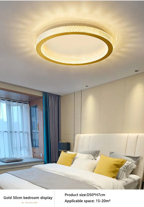 Luxury LED Ceiling Light – Modern Surface-Mounted Fixture for Living Spaces