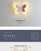 Butterfly Wall Lamp – Colorful LED Acrylic Light for Kids’ Room & Nursery - Samanta Factory
