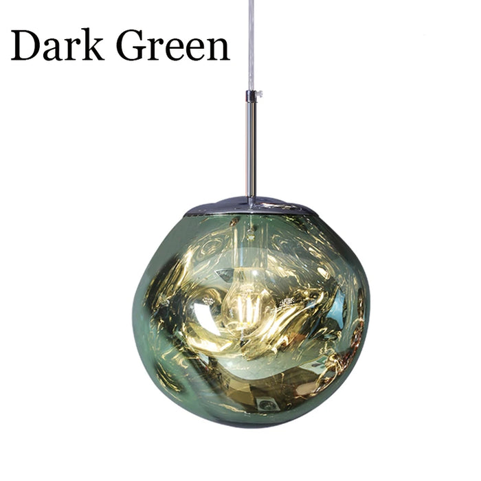 Modern Pendant Light – Energy-Saving LED Cord Fixture with Iron Finish - Samanta Factory